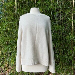 GAP Cream Crew Neck Sweater